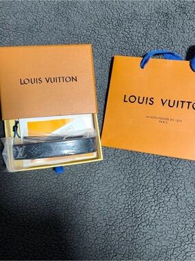 BLACK LV SLIM BRACELET